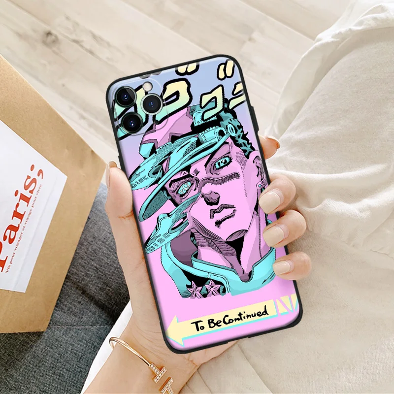 Jotaro Kujo jojo anime For iPhone se 6 6s 7 8 plus x xr xs 11 pro max soft silicone phone case cover shell | Мобильные телефоны и