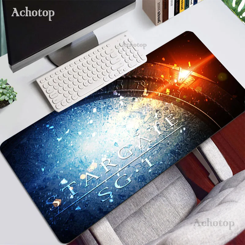 Stargate Mouse Pad Xxl Grande para Gamer Teclado Escritório Mesa Jogar - Imagem 3