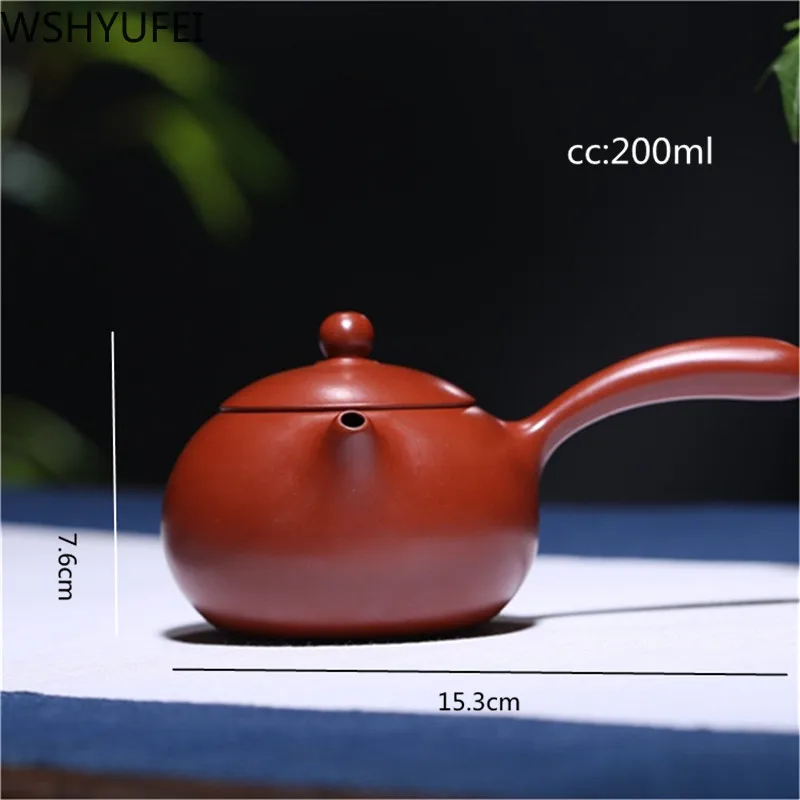 Стиль фиолетовый; песок ручка чайник анти-скальдинг тепла Dahongpao Kungfu чайный набор чайник Бытовая Питьевая утварь WSHYUFEI