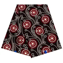 Королевская Анкара африканская принтованная ткань с воском гарантированное Настоящее голландское ткань хлопок лучшее качество шитье для вечернего платья 6 ярдов