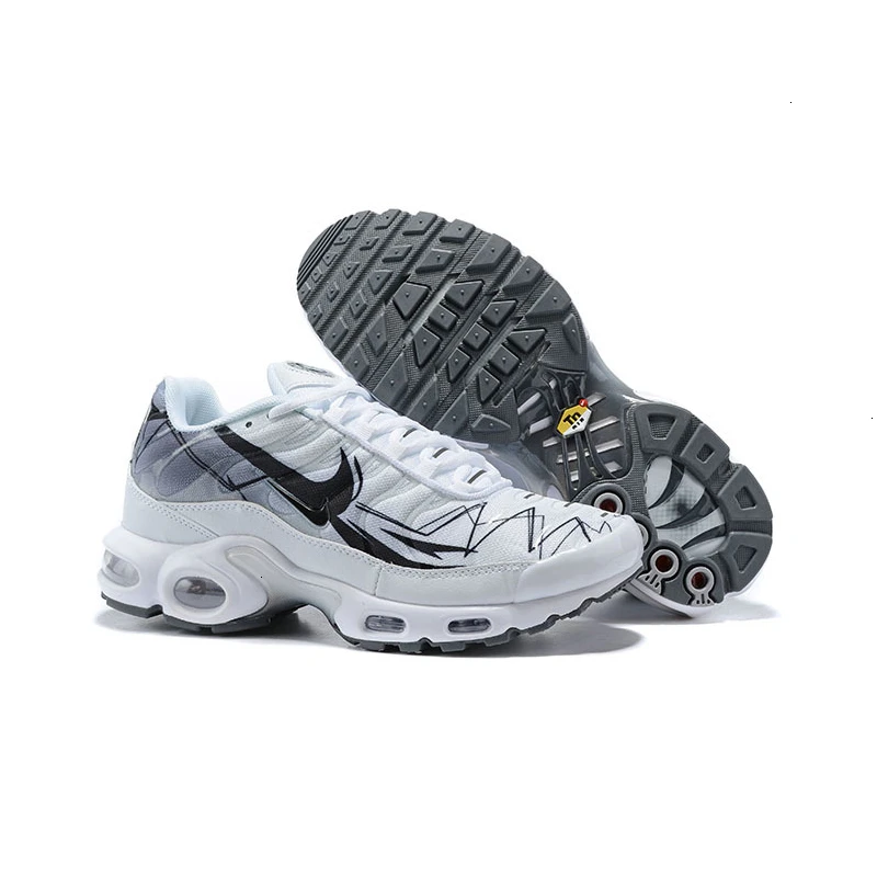 Nike Air Max Tn Plus Для мужчин кроссовки Новое поступление кроссовки на воздушной подушке спорт на открытом воздухе шок впитывающие кроссовки# CK9392-100