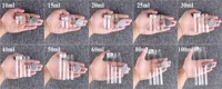 12pcs 10ml 15ml 20ml 25ml 30ml 40ml 50ml 60ml 80ml 100ml Glass Bottles With Aluminum Caps Empty Glass Spice Bottle For Art Craft 2