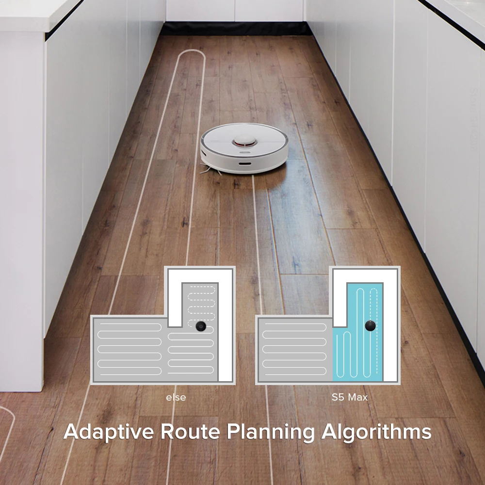 Робот пылесос Roborock S5 Max умная уборка электрическая швабра обновление S50 S55