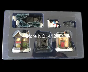 

Clear Plastic Blister Packaging PET Tableware Flocked Tray,customizable Blister Packaging for Toys ---PX3069