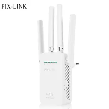 

300Mbps Router WIFI Repeater Signal Amplifier Plug With Antenna Portable Network Range Extender Booster Home Office High Speed
