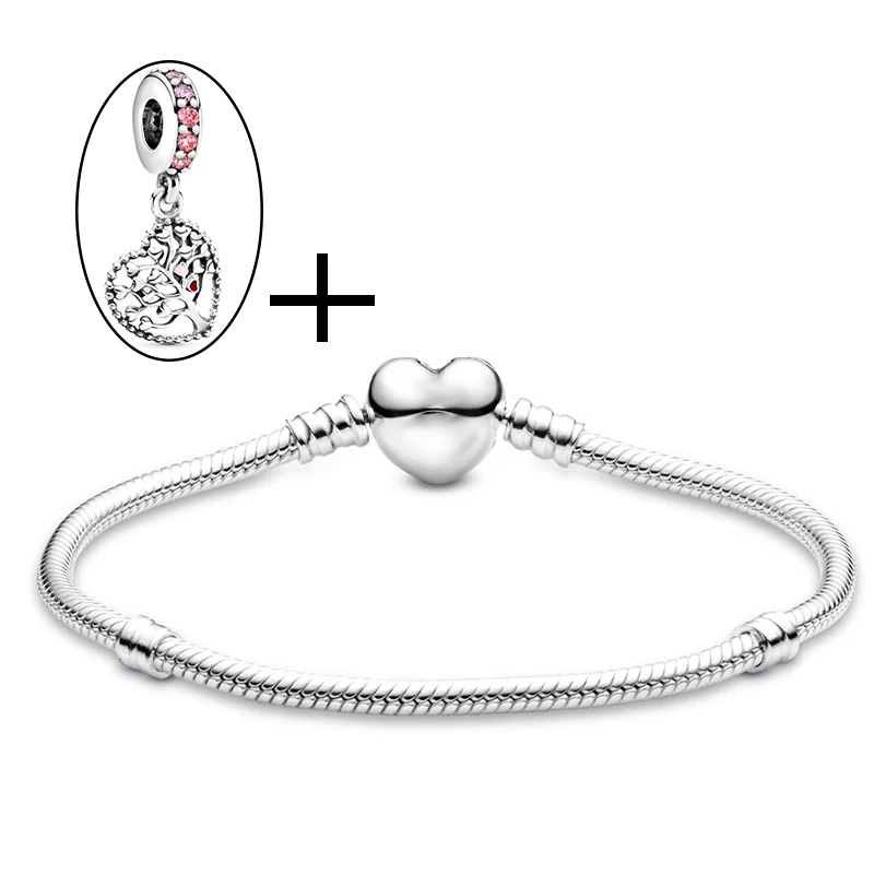 Snake Chain charm bracelet Fit Original Beads bracelet jewelry For Women Handmade BUY 1 GET 2 FREE CHARM