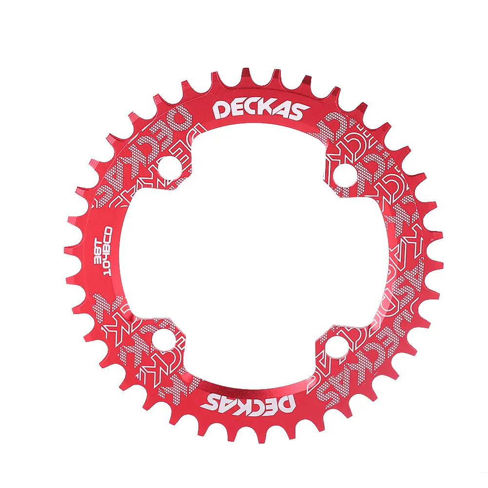 Bicycle Sprockets Cycling Chainwheel Mountain Bike Sturdy Single Tooth Disk Speed Plate Chainring Positive and Negative Durable