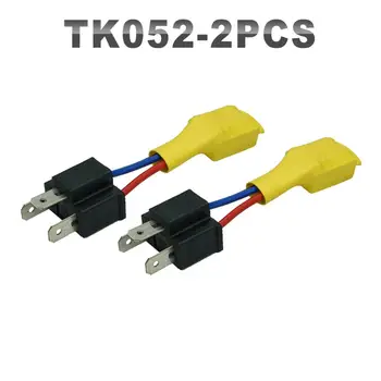 

JGAUT 2 Pieces H4 Car Accessories Negative Transfer Switch / Negative Canbus / Leakage Electric Eliminator / Decoder