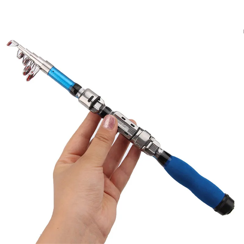 Удочка из стекловолокна мини удочка для морской рыбалки телескопическая 1 2 м 7 3