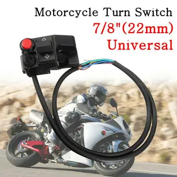 

Universal 7/8 Inch 22mm Motorcycle Handlebar Mount Push Button Horn Light Switch