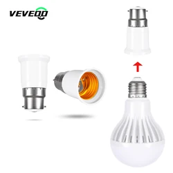 Converter B22 to E27 adapter bulb lamp socket adapter fireproof high-quality material socket for various E27 interface bulbs