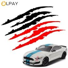 2pcs Car Sticker Reflective Claw Scratch Stripe Marks Headlight Decal Paw Creative Scratch Sticker Ghost Claw Sticker 40x12cm