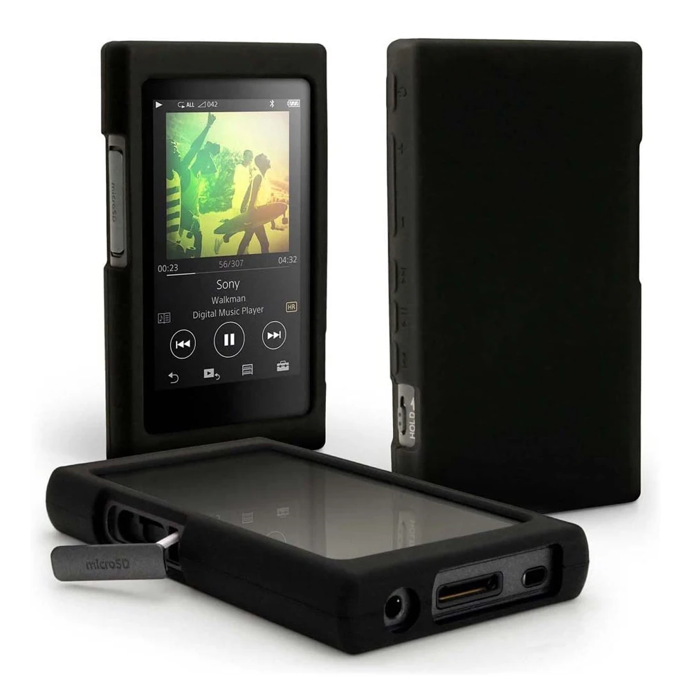 Protect Silicone Skin Rubber Case Cover Accessories for Sony Walkman A45 A46 A47 NW-A40 A35 A36 A37 A35HN A36HN A37HN, silicone ipod cover