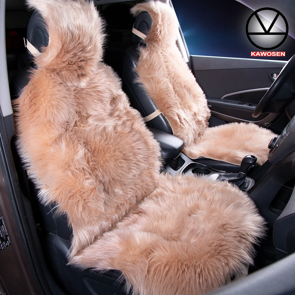 Длинный Чехол KAWOSEN из искусственного меха 2 шт./комплект универсальные Плюшевые