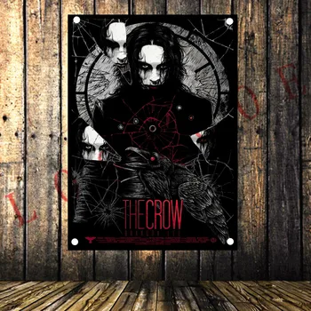 

Rock Band Banner Skull Flag Music Poster Wall Hanging Tapestry Stickers HD Canvas Print Art Bedroom Living Room Home Decor