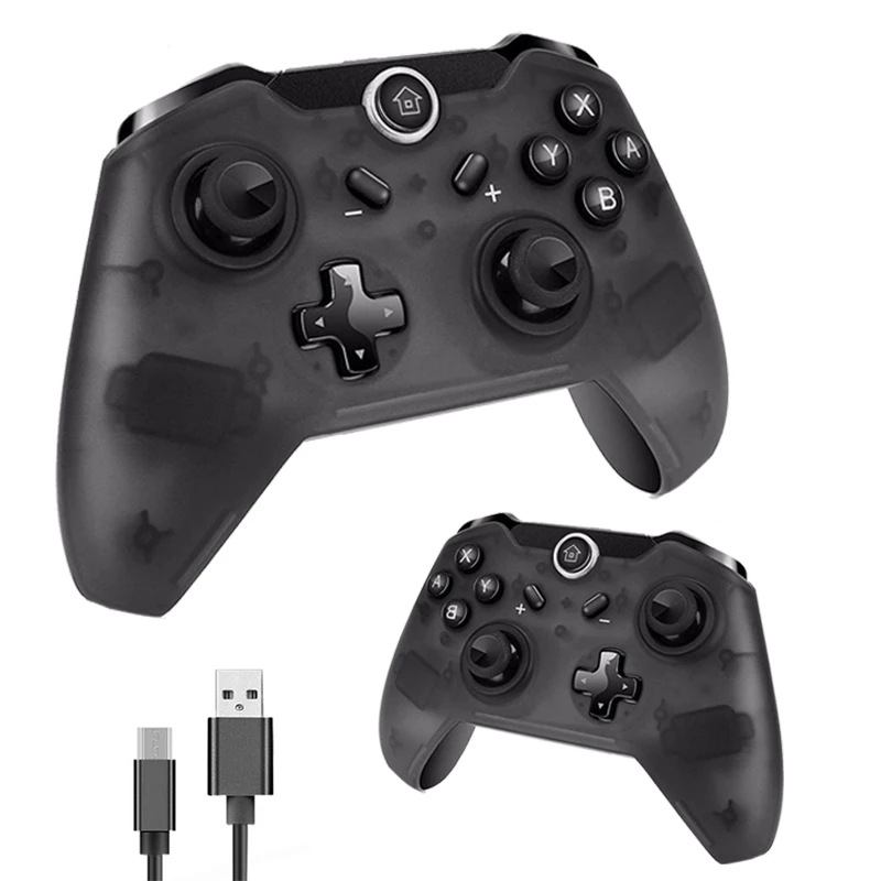 Kopen 2 Pcs Tectinter Bluetooth Draadloze Pro Controller Voor Ns Gamepad Joypad Remote Voor Nintend Schakelaar Pro Controller Voor Mando Schakelaar
