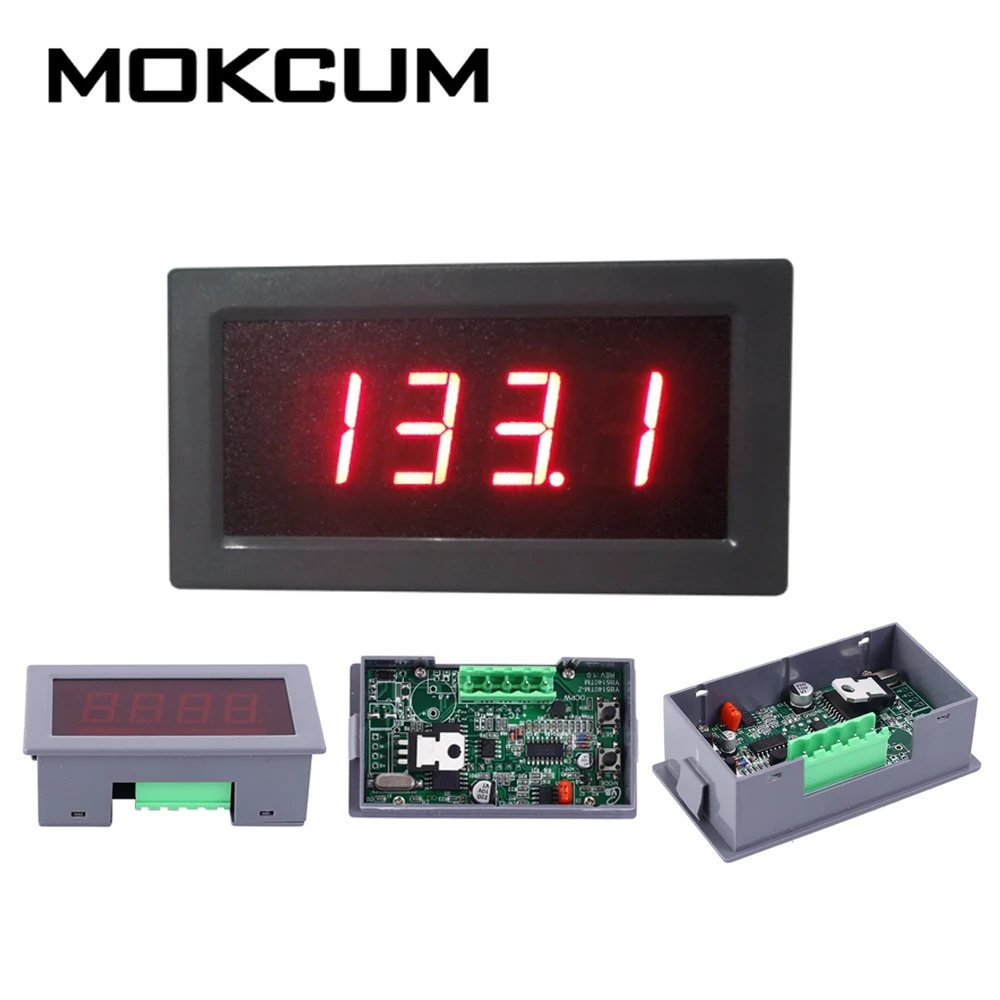 Modulo Di Visualizzazione Della Temperatura Del Termometro Digitale Pt100 Supporto Display A Led A 4Bit Celsius/Fahrenheit Per Pt100 Cu100 Cu50