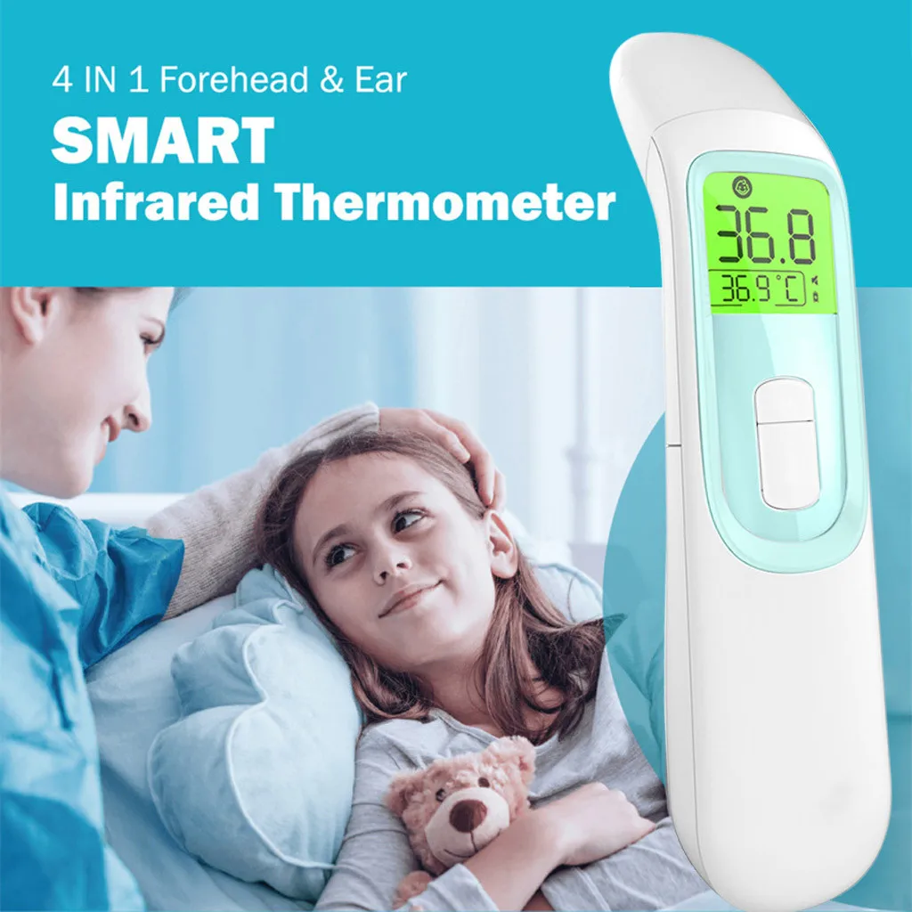

Muti-fuction Thermometer Baby/Adult Digital Termomete Infrared Forehead Body Non-contact Temperature Measurement Device 2020