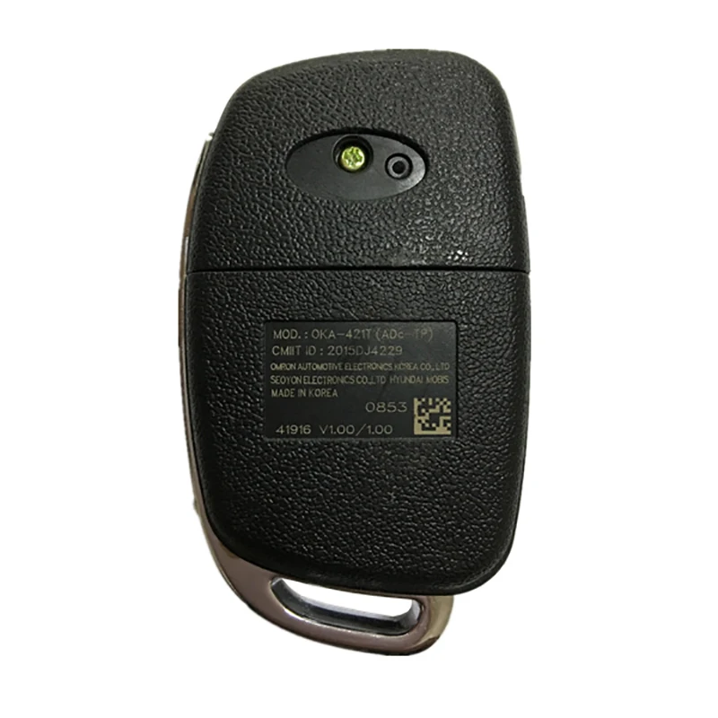 5D055 Toei Electric VLNR-180-1 保証付き CN020056 OKA-421T 433Mhz 4D60 3 Buttons Flip Remote Auto Car