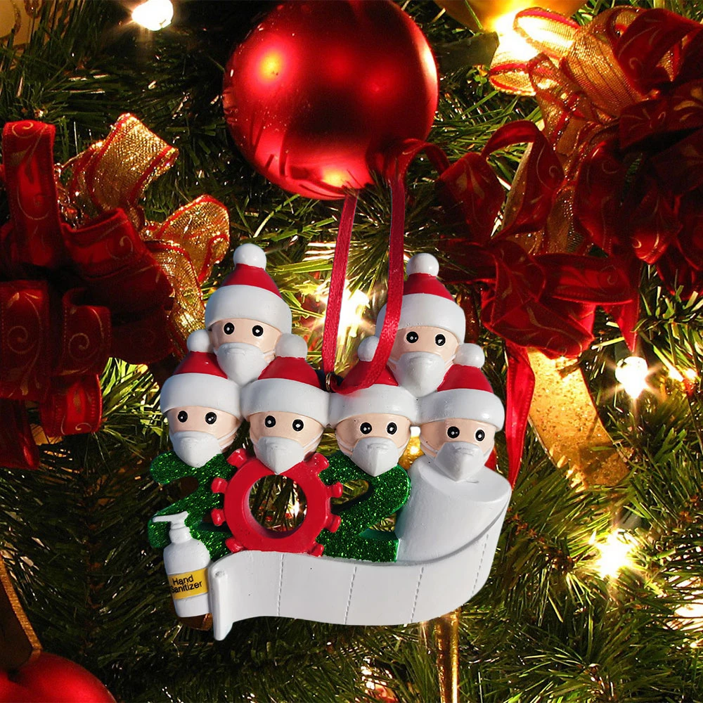 2020 Xmas Christmas Tree Hanging Pendant Ornaments Family Ornament Party Decor 