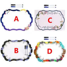 Магнитная+ ПЭТ пленка белая доска Европейская мягкая магнитная доска напоминание магнит сухое стирание холодильник доска для сообщений