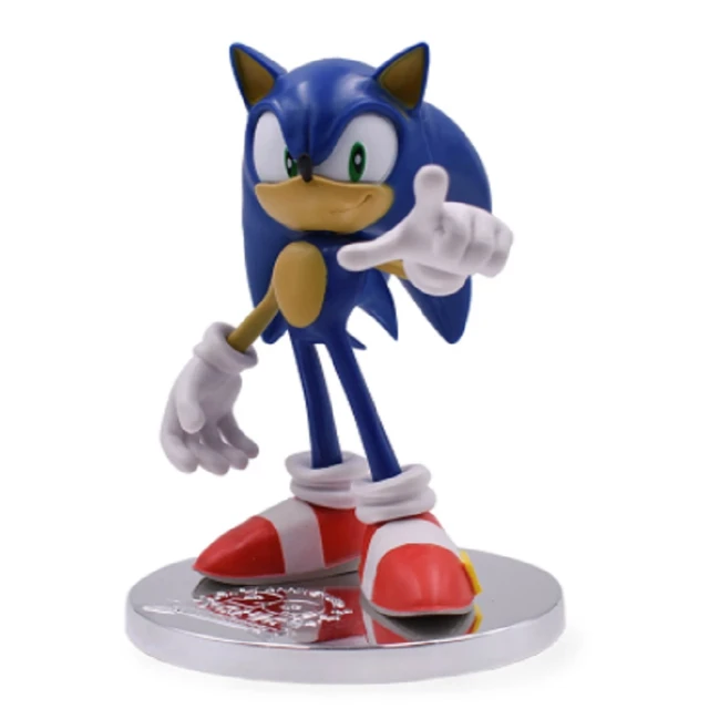 Super Sound Sonic Movie Game Bonecas para Crianças, PVC Figura