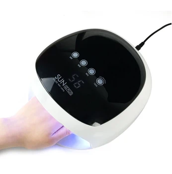 

Big Discount 52W UV Light Nail Dryer SUN4 plus Professional UV LED Nail 365+405mm LED Light UV Lamp Nail Dryer Automatic sensing