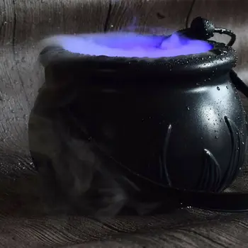 

Halloween Mist Maker Fogger Water Fountain Fog Machine Color Changing Party Prop 44.5 x 42.5mm E2S
