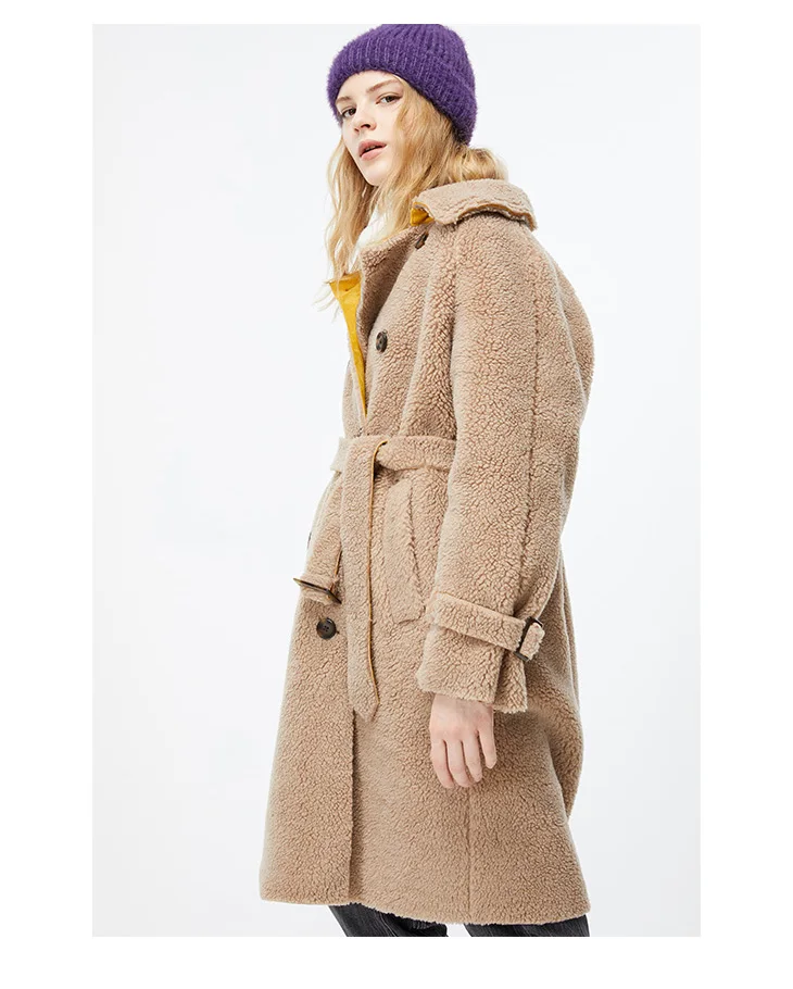 ONLY womens Long Suede Cotton Jacket | 119322509