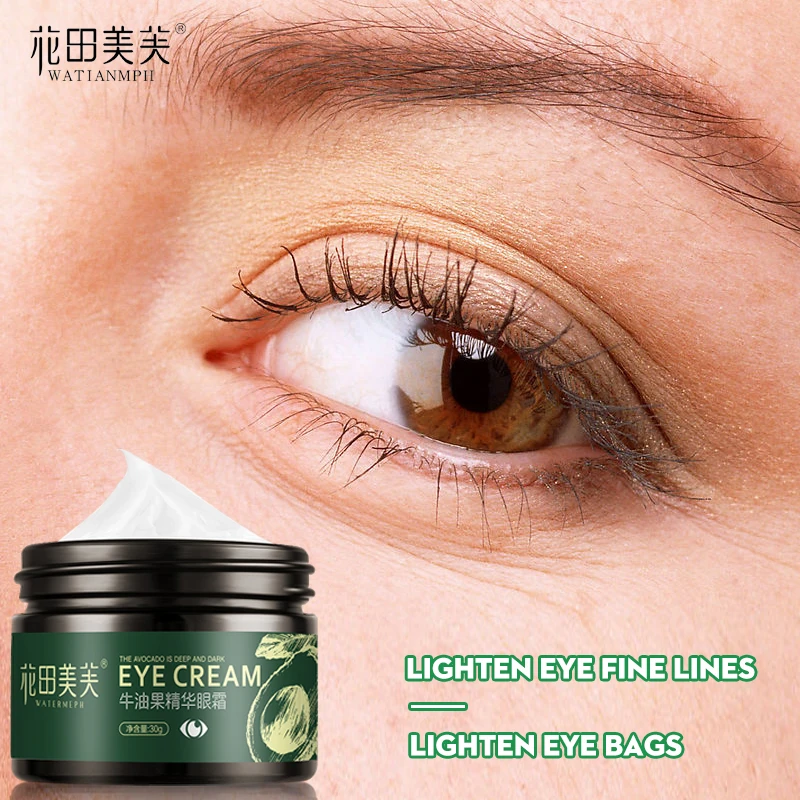 

WATIANMPH Eye Cream For Dark Circles and Under Eye Bags Natural Avocado Eye Cream Firming eye cream 30g