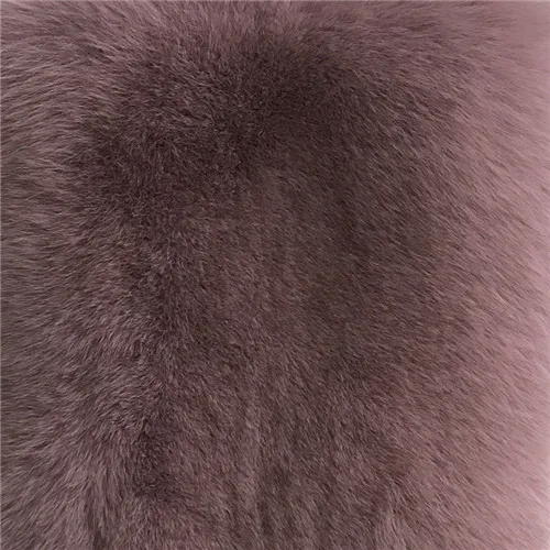 Настоящая шуба женская теплая стильная куртка из натурального Лисьего меха воротник-стойка с коротким рукавом кожаная куртка неоновая шуба из натурального Лисьего меха - Цвет: Dirty pink
