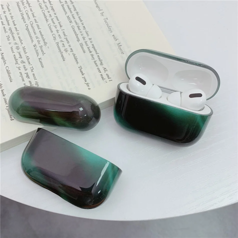 Чехол для наушников для Apple Airpods Pro, чехол с мраморным рисунком, силиконовый чехол для Apple Air Pods Pro 3, Наушники Earpods, зарядная коробка