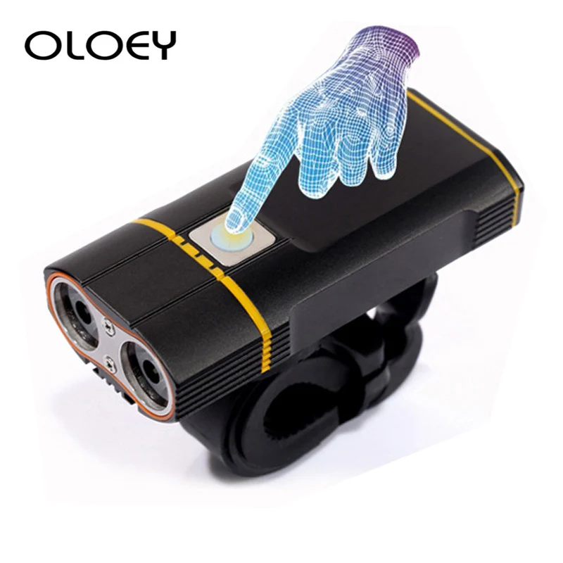 

Light for Bike USB Rechargeable 1600LM MTB Flashlight Bicycle Front Safety Lights Cycle Accessories Bicicleta USB Rechargeable