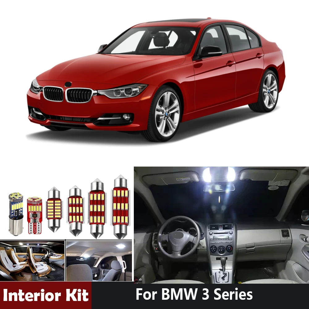 Белый Canbus светодиодный автомобильный светильник для BMW 3 серии E36 E46 E90 E91 E92 E93