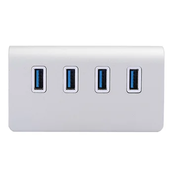 

Aluminum Alloy 4 Ports USB3.0 Hub High Speed Computer/Laptop Splitter Adapter USB3.0 Hub Adapter