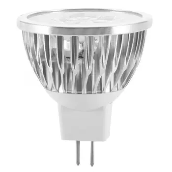 

12V MR16 3W LED Light Bulb Aluminum Decorating Lamp Warm for Home Restaurant Hotel Bar for Hallways Restrooms Corridors