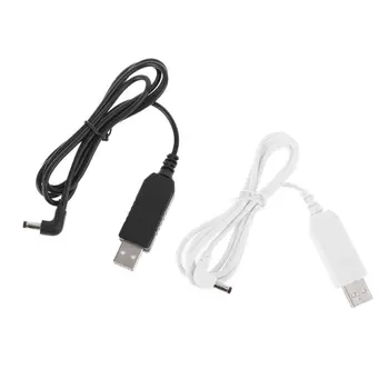 

90 Degree USB 5V to 12V 4.0x1.7mm Power Supply Cable for Tmall Smart Bluetooth Speaker Echo Dot 3rd Router LED Strip
