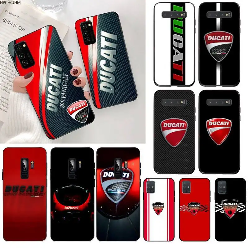 Hpchcjhm Ducati Corse Logo Diy Phone Case Cover Shell For Samsung S Plus Ultra S6 S7 Edge S8 S9 Plus S10 5g Lite Phone Case Covers Aliexpress