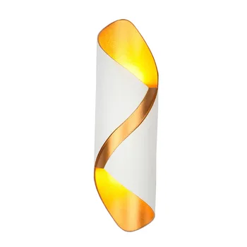 

Outdoor Wall Lamp Garden Porch Balcony Home Light IP65 Modern Aluminium Baking Tempered Glass Waterproof Black Gold White