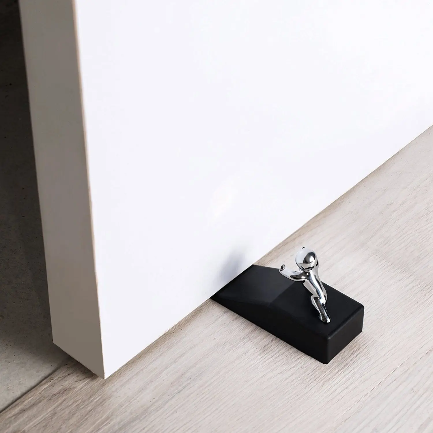 Zinc Alloy Little and Man with Non-slip Rubber Bases Door Stop Safe Anti-collision Door Stopper Rubber Novelty design Decorative door stopper silicone door stopper door stopper bumpers