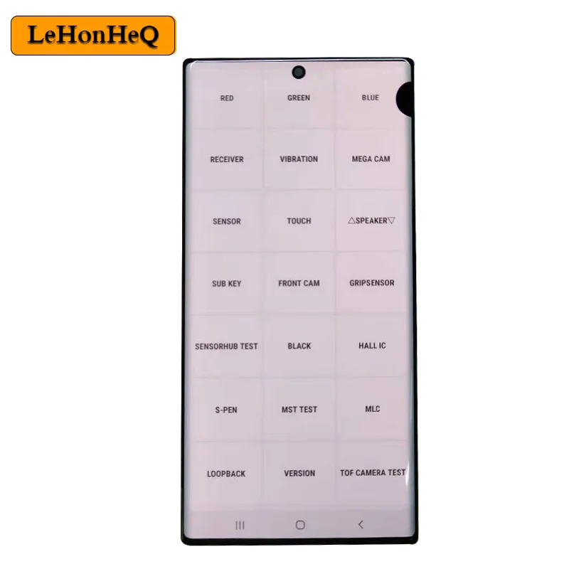 US $127.67 Super AMOLED Defect LCD For Samsung Galaxy Note 10 Plus LCD Screen Display Touch Digitizer N975 Note10 Note 10 Plus LCD