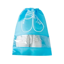 Портативный органайзер для обуви, сумка для хранения с кулиской, Пылезащитная, висящая, экономит место, товары для путешествий