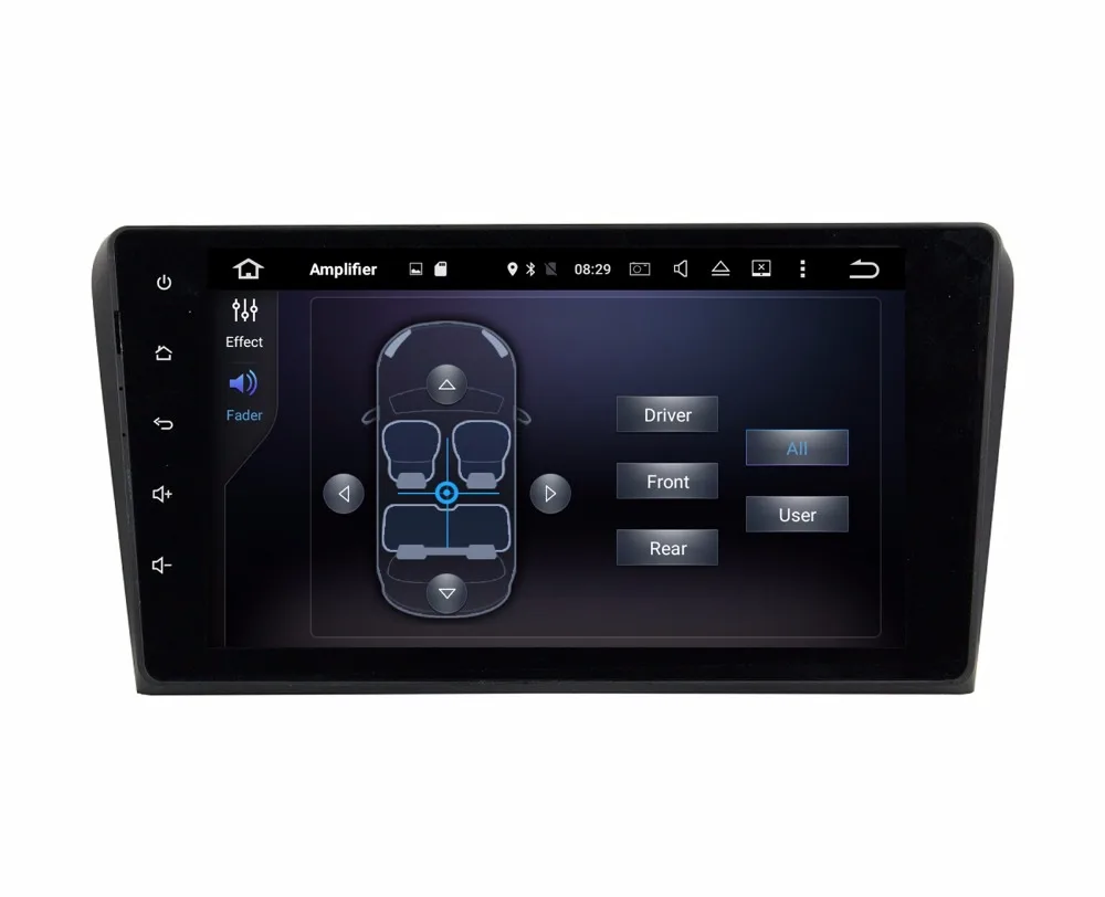 Best 9" Octa Core Android 9.0 Car GPS radio Navigation for Mazda 3 2004-2009 with 4G/Wifi DVR OBD 1080P 1