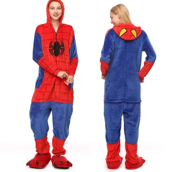 

Halloween Costume Anime Cosplay Kigurumi unicorn Onesies Jumpsuit warm Hooded Pajamas For Women Kids Men