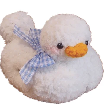

3D cute DIY duck Earphone Cases For Apple AirPods case Pro 1 2 3 plush Bluetooth Wireless Protective Cover
