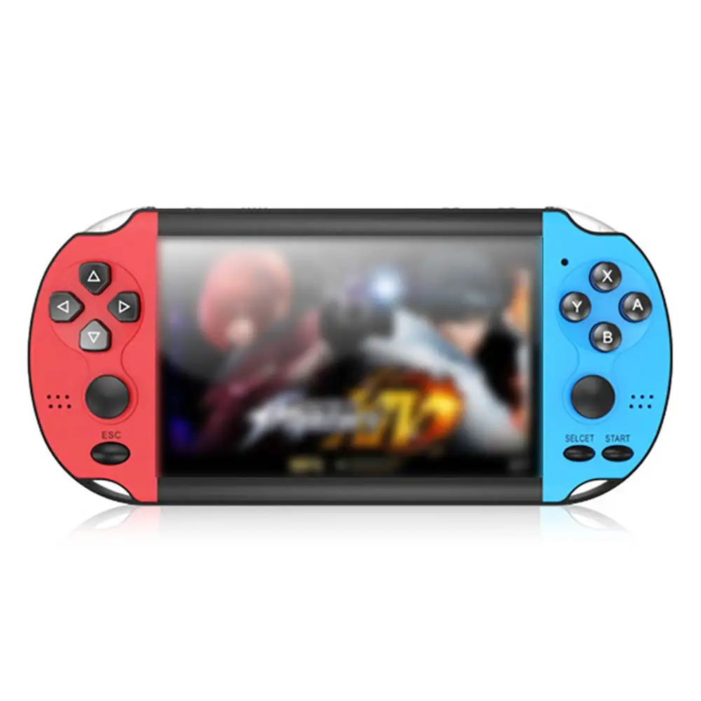 Портативная игровая консоль ностальгическая 4 3 дюймовая HD-консоль с большим