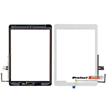 

10Pcs/lot For iPad 6th 2018 A1893 A1954 Touch Screen Glass Assembly Replacement + Home Button Completed