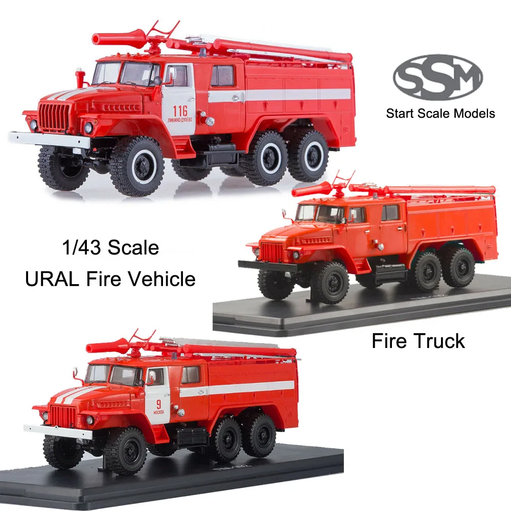 START SCALE MODELS 1/43 CAMION MILITAIRE URAL 375D 6X6 USSR SSM9006