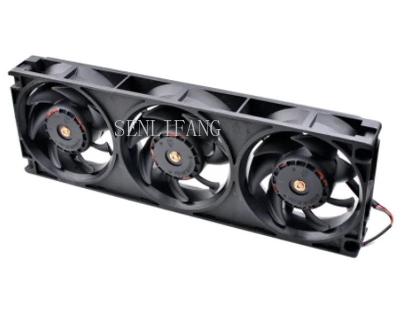 

Free shipping Original DPPB0825B2G 8cm 12V 4.50A machine equipment module three rows of cooling fans