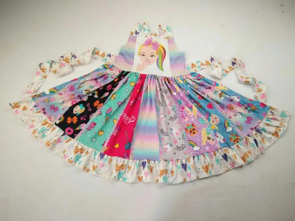 

low price new coming promotional sweet summer girls' casual dress